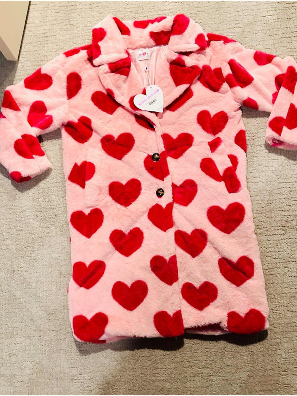 Buddy Love Zoey Blossom Coat Large NWT
